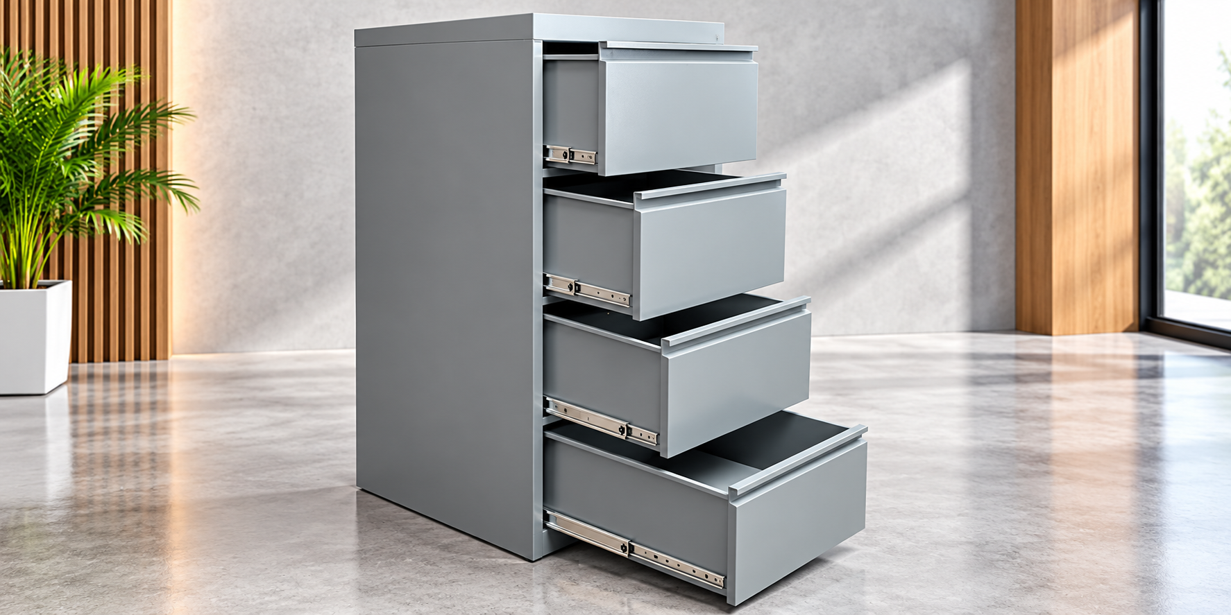 Drawer Type File Cabinet by JJ Storage Systems
