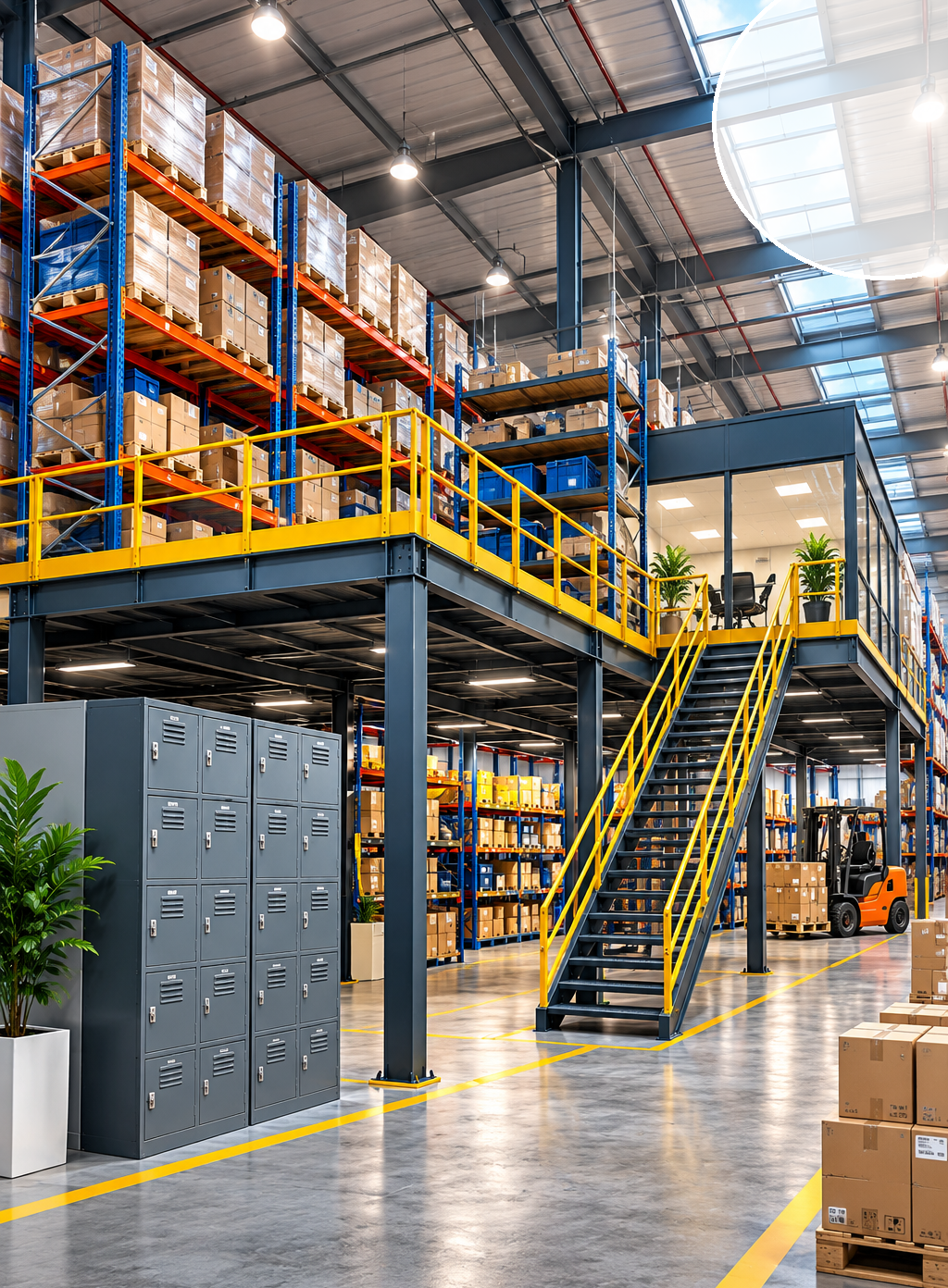 JJ Storage Systems Industrial Warehouse Racking and Mezzanine